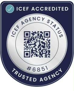 icef acceredited trusted agency - Admission Group